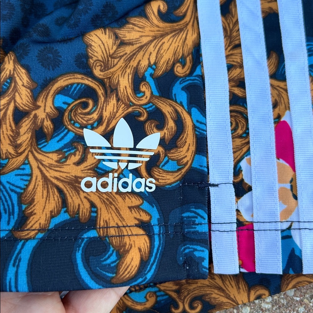 NWOT - ADIDAS X HER STUDIO LONDON Floral Athletic Shorts - Picture 4 of 9